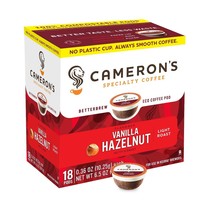 Cameron's Vanilla Hazelnut Coffee 18 to 144 Keurig K cup Pick Any Size FREE SHIP - £17.49 GBP+