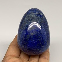 344.4g, 2.9&quot;x2.1&quot;, Natural Lapis Lazuli Egg Polished @Afghanistan, B33317 - £98.05 GBP