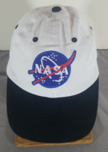 Nasa White Black Adjustable Ball Cap Hat (A8) - $14.85