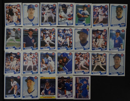 1990 Fleer Chicago Cubs Team Set of 26 Baseball Cards Missing 4 Cards - £2.37 GBP