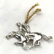 Cracker Jack Prize Charm Cowboy Horse Toy Pendant - £9.44 GBP