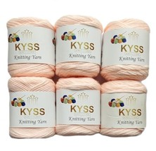 Cuddles Extra Soft 100% Acrylic Wool Light Peach Yarn 3 pc - £13.48 GBP