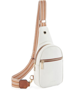 Small Sling Bag for Women Leather Crossbody Fanny Packs Chest Bag for Women - $55.88 CAD