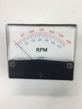 Kasuga QL 31 RPM Panel Meter 0-6000 RPM  - $25.40