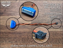 GoPro Hero 10 Black Bones 3S, 4S or 6S LiPo Balance Lead Power Connector Cable - £11.95 GBP