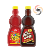 6x Bottles Mrs. Butterworth&#39;s Variety Flavor Syrup  | 24 fl oz | Mix &amp; M... - $53.81
