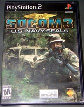 Playstation 2 - Socom 3 U.S. Navy Seals (Complete With Manual) - £14.15 GBP