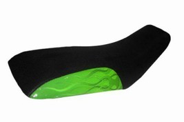 Fits Honda TRX300EX 08 - 12 Green Ghost Flame ATV Seat Cover #9779 - $31.95