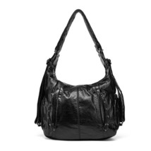 Designer Women Shoulder Bag Large Capacity Crossbody Bag Casual Soft Leather Han - £56.77 GBP