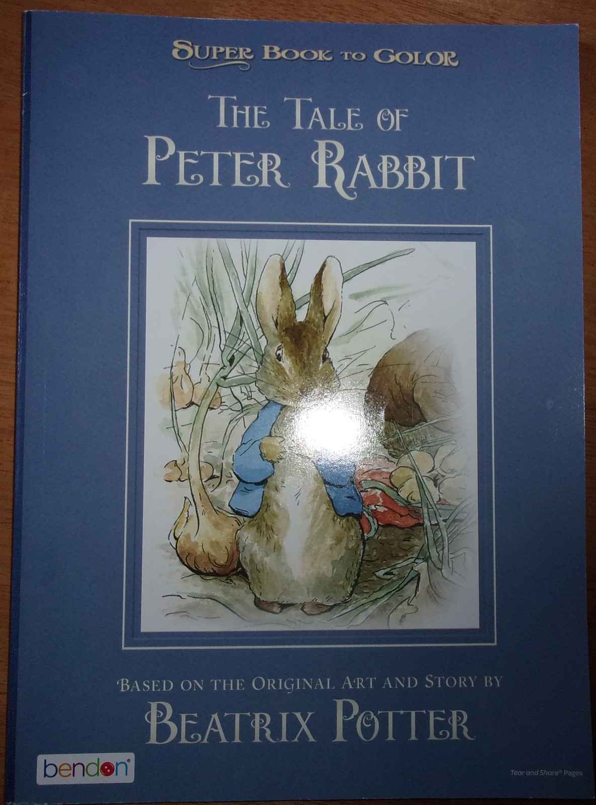 Super Book to Color The Tale Of Peter Rabbit 2014 - $1.99