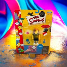 Playmates 2001 Simpsons DOLPH World of Springfield Interactive Figure Se... - $18.58