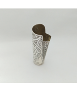 Vintage Sterling Silver Clipper Lighter Case, Handmade Tuareg Engraved C... - $340.00
