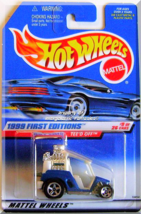 Hot Wheels - Tee&#39;d Off: 1999 First Editions #9/26 - Collector #683 *Blue* - $5.00