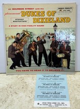 On Bourbon Street With the Dukes of Dixieland Jukebox Compact 33 COVER ONLY - £13.96 GBP