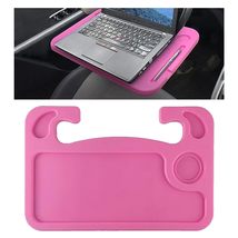 GLSOWEE Car Steering Wheel Tray, Computer Office Car Table Tray, Auto Steering W - £15.43 GBP