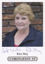 Rita may coronation street hand signed cast card photo 177073 p thumb200