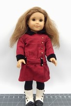 American Girl Doll Rebecca Rubin In Red Meet Outfit 18 Inch Retired Shoes Socks - £71.04 GBP