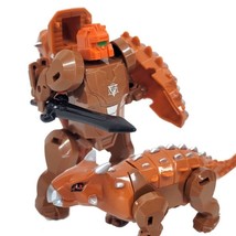 Dinosaur World Dragon Knight Transforming Ankylosaurus / Robot - 8 Steps - £5.58 GBP