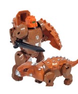 Dinosaur World Dragon Knight Transforming Ankylosaurus / Robot - 8 Steps - £5.52 GBP