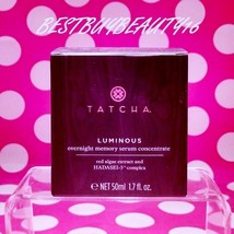 Tatcha Luminous Overnight Memory Serum 1.7 Oz Size! AUTHENTIC-BOX-RETAIL Cond - £81.06 GBP