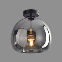 10&quot; SMOKE GRAY CEILING LIGHT - $24.75