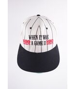 RARE VINTAGE HAT SNAPBACK CAP WHEN IT WAS A GAME II HBO SPORTS KC - $42.11 CAD
