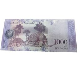 2017 Venezuela one thousand bolivares UNC - $2.95 CAD