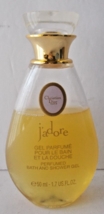 Vintage Christian Dior J&#39;adore Perfumed Shower Gel 70% Full Bottle France 1.7 oz - $39.59