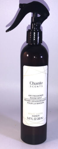 Primary image for Chante Amber Scent 9.47oz Large Bottle Air-Freshener Room Mist Spray-NEW-SHIP24H