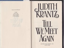 Till We Meet Again [Hardcover] Judith Krantz - £2.29 GBP