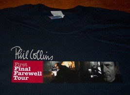 Phil Collins First Final Farewell Tour Concert T-Shirt Mens Xl New - £19.53 GBP