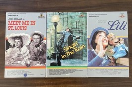 x3 MGM Musicals Big Box Meet Me In St Louis Singing IN the Rain Lilli - $27.22