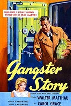 Gangster Story - 1959 - Movie Poster - $32.99