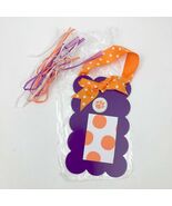 Magnetic Memo Board Purple Orange with Magnets New - $236.60 MXN
