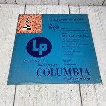 Repeat Performance - Lily Pons, Andre Kostelanetz (LP, 1949, Columbia, M... - $3.64