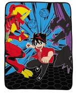 Bakugan Anime Characters &#39;On the Move&#39; Soft Fleece Blanket Throw 46&quot; X 60&quot; - $19.79