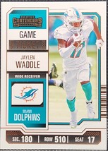 2023 Panini Contenders Jaylen Waddle #63 Bronze Game Ticket *Buy 2 Get 1 - £0.77 GBP