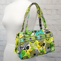 ❤️ VERA BRADLEY Lime&#39;s Up Whitney Multi-Compartment Shoulder Bag Green F... - £19.92 GBP