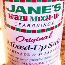 JANE&#39;S KraZy Original MIXED UP SALT Marinade Seasoning Crazy Blend LARGE... - £15.10 GBP