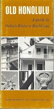 1969 Old Honolulu A Guide to Oahu&#39;s Historic Buildings ~ 85 pics Hawaii history - £31.02 GBP