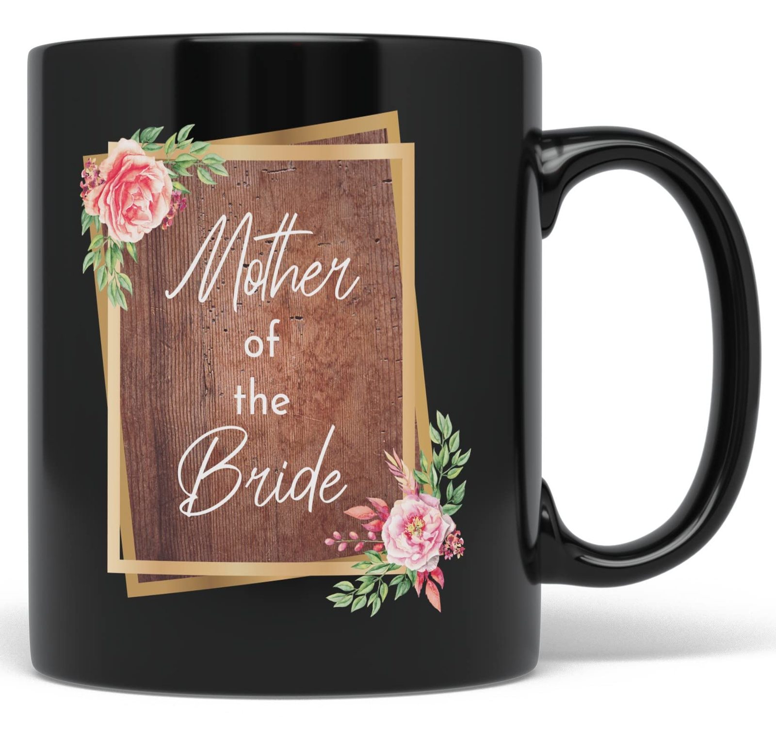 PixiDoodle Watercolor Flowers Mother of the Bride Mom Wedding Coffee Mug... - $25.91+