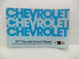 1977 Chevrolet Chevy Owners Manual 16055 - £13.19 GBP