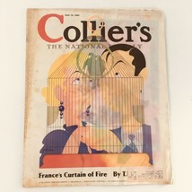 VTG Collier&#39;s Magazine June 13 1936 Bird Cage Cover by George De Zayas - £18.67 GBP