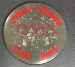 The Beatles Sgt. Peppers Lonely Hearts Club Band Vintage Pin Button Badge  1960s - £14.17 GBP