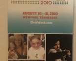 Elvis Week 2010 Travel Brochure Memphis Tennessee BR12 - £4.66 GBP