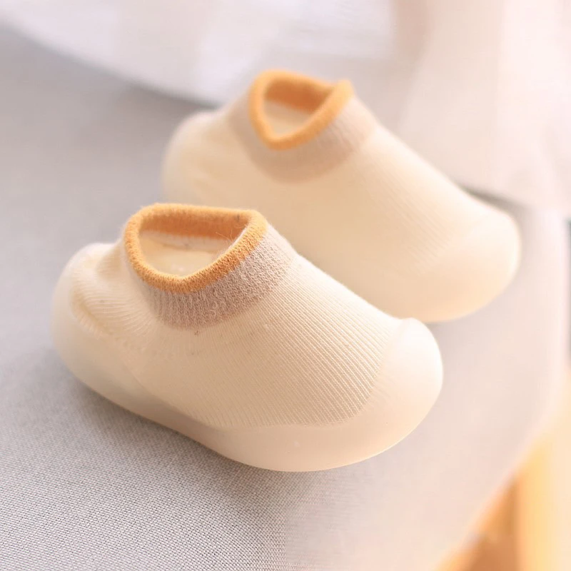 Play Newborn Baby Socks Shoes Infant Solid Color Cute Play Boys Doll Soft Soled  - £23.09 GBP