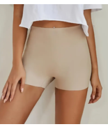 Women&#39;s Seamless Underwear Wicking Shaping Short Length Slipshort Beige ... - $5.89
