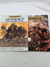 Lot Of (2) Warhammer Age Of Sigmar Generals Handbooks - £25.04 GBP