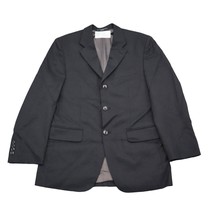 Jones New York Jacket Mens S Black Long Sleeve Pockets Tuxedo Suit Jacket - £31.63 GBP