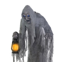 Halloween Wailing Phantom 7 Ft Large Scary Animated Ghost Reaper Seasonal Prop - £302.94 GBP